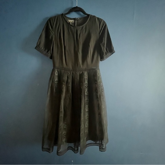 Apart Dresses & Skirts - Black lace dress Size 4